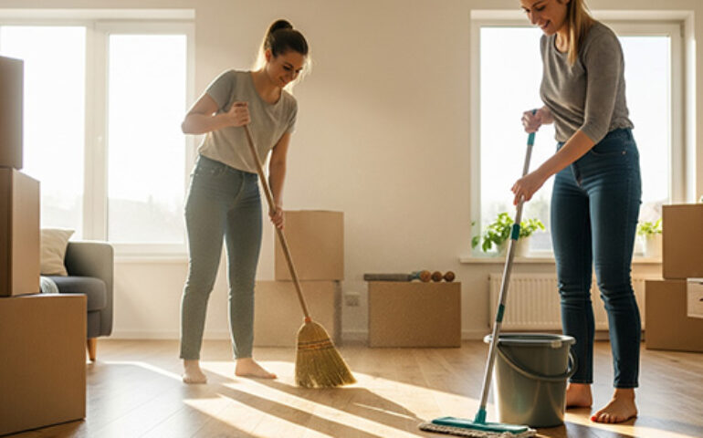 Alap takarítás (költözés utáni)